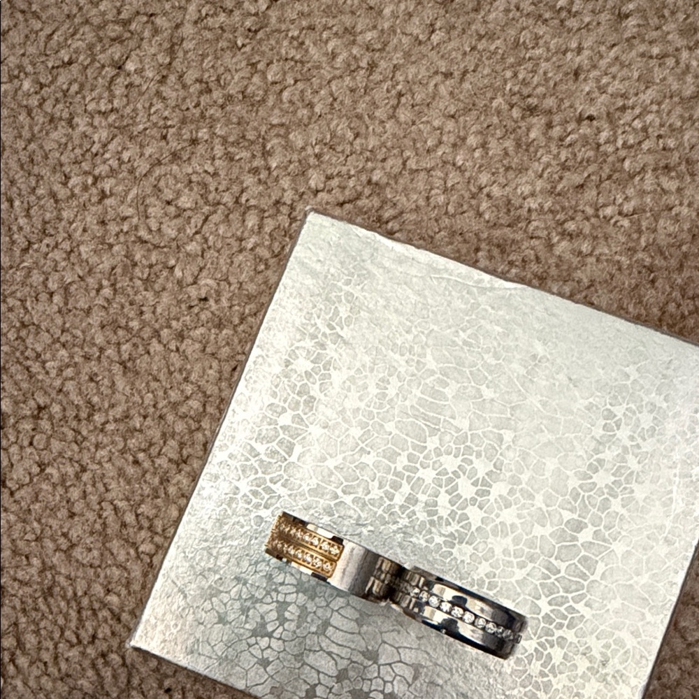 Gold and Silver Tone Ring Set